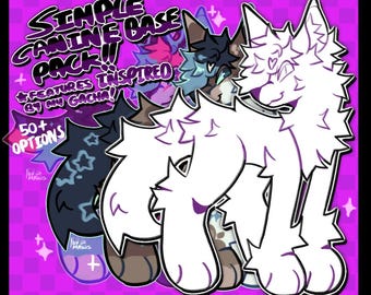 OLD Foxmaws Simple Feral Canine Puzzle Base Pack — 50+ Options !! ←