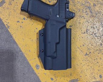 COMPATIBLES: Glock 19x - Surefire X300U - Funda A&B QLS OWB