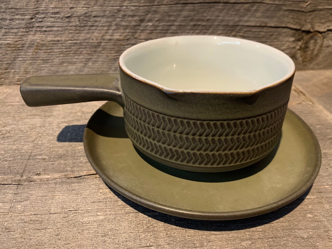 Denby Chevron Camelot Gravy Boat Etsy