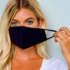 Zufällige KOSTENLOSE Maske mit Ihrem Kauf. 3 Baumwoll-Gesichtsmaske, waschbare Gesichtsmasken, wiederverwendbare Gesichtsmaske, atmungsaktive Gesichtsmaske, Erwachsenenmasken,