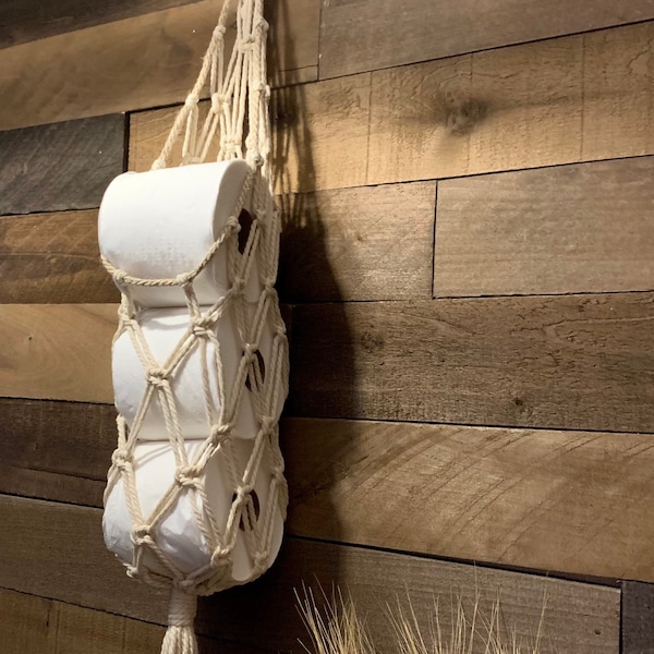 Rope Toilet Paper Holder Etsy rope-toilet-paper-holder-etsy