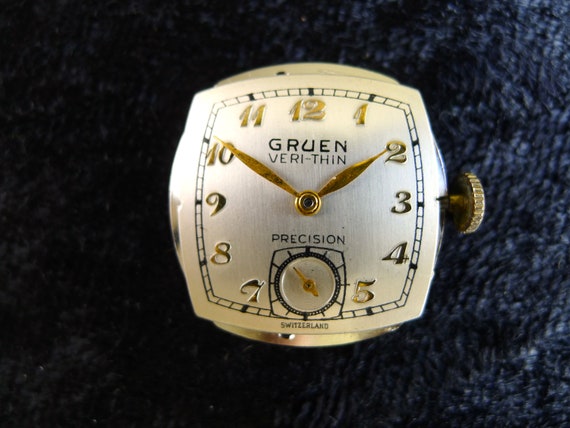 Gruen Veri-Thin Vintage Watch Just Serviced & War… - image 8