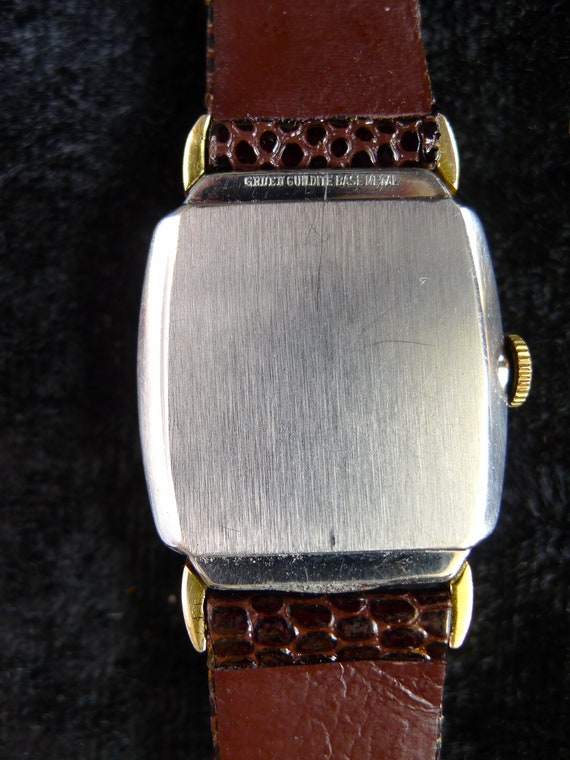 Gruen Veri-Thin Vintage Watch Just Serviced & War… - image 7