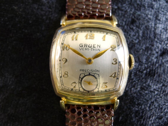 Gruen Veri-Thin Vintage Watch Just Serviced & War… - image 1