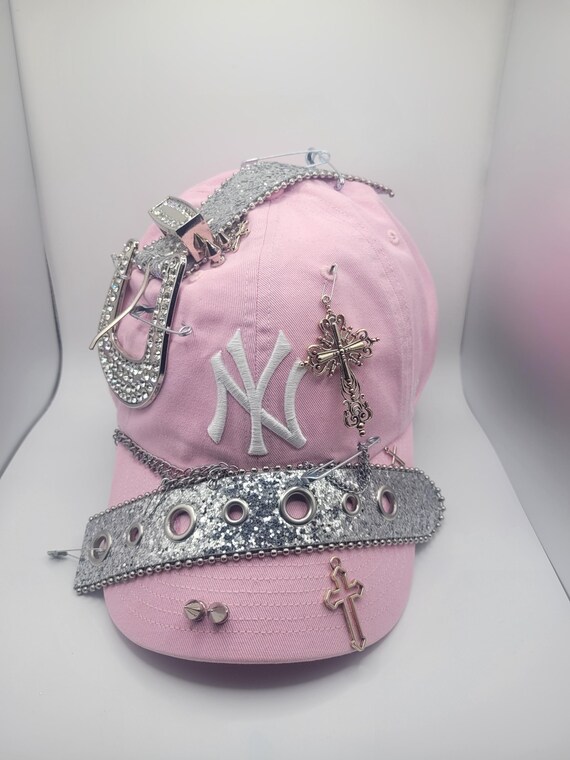 Pink NY Embellished Women\'s Cap NYC main image 2