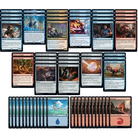 mtg izzet commander deck Elite Draw 2 - Blue Red - Very Powerful - Modern Legal - Custom Built - Magic The Gathering - Spend this mana only to cast an instant or sorcery spell. Commander Izzet Spells Deck -