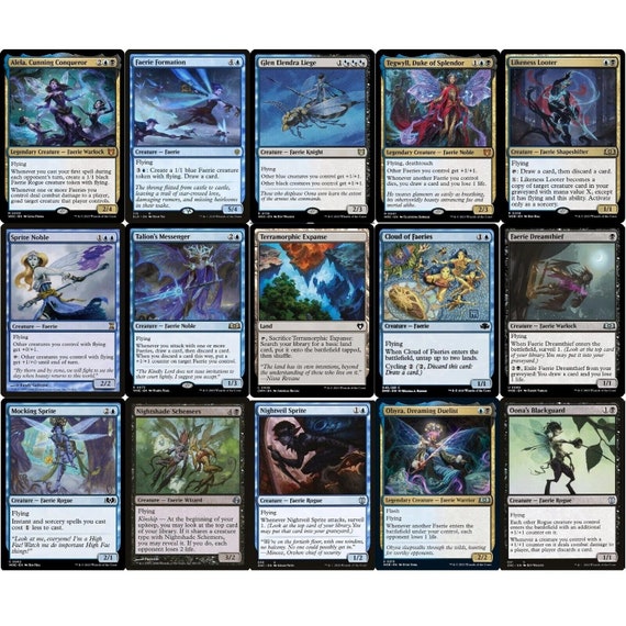 統率者ディミーア フェアリー デッキ - 青黒 - cEDH EDH - 強力