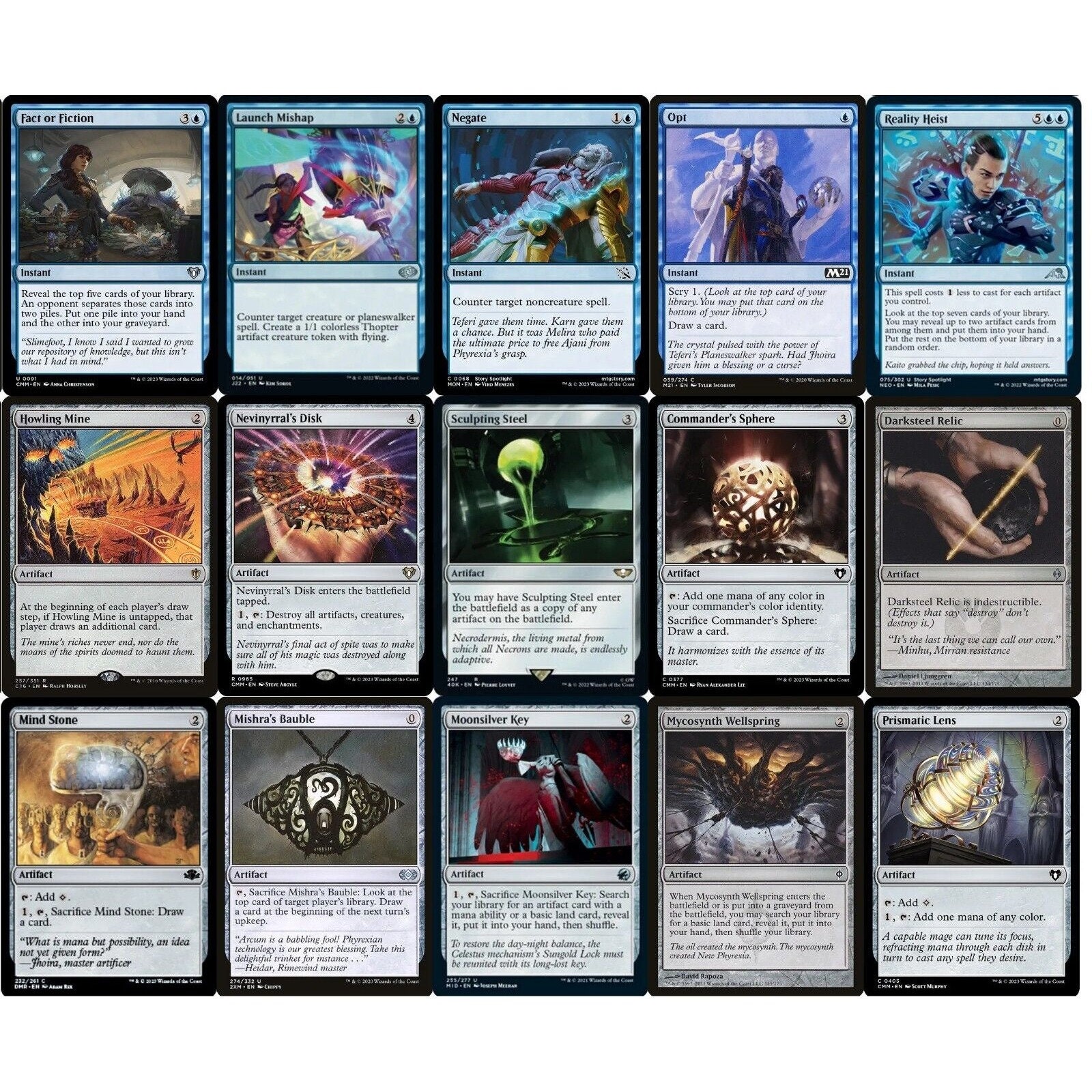 統率者デッキ　青単　ウルザ　アーティファクト 統率者ウルザ アーティファクトデッキ - 青単 - cEDH EDH - 強力 - 100