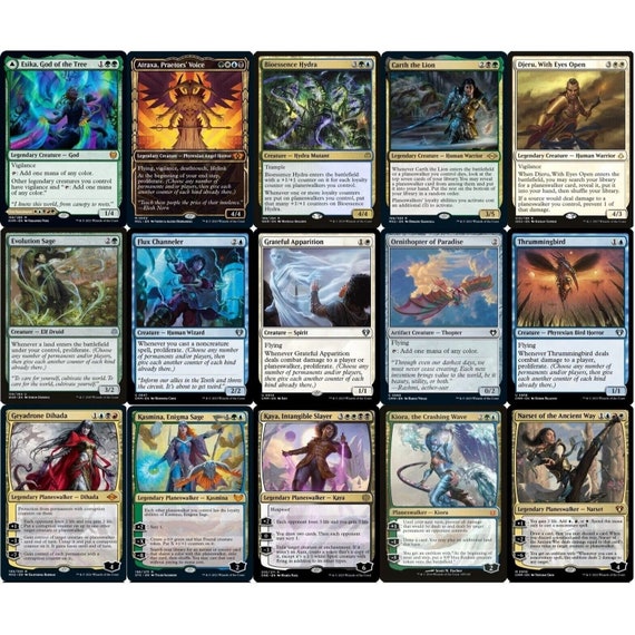 MTG モダン　デッキ　スーパーフレンズ Commander Superfriends Deck - Esika Planeswalkers - EDH -100 Card