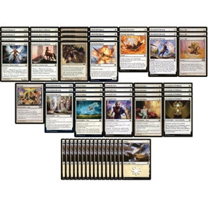 Tier 1 Mono White Heroic Pauper Deck - Very Powerful - 60 Card MTG!!!
