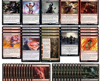 Elitarny Rakdos Berserker Deck - Czarny Czerwony - 60 Kart - MTG Magic the Gathering NM/M