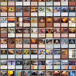 Kommandant Landzerstörer Deck - Rot Blau Weiß - EDH - 100 Karte - MTG NM/M!!