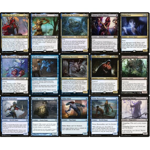 rogue commander deck mtg Magic: The Gathering