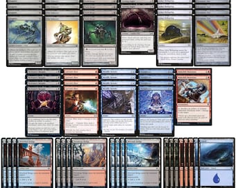 mtg ghave commander deck MTG Commander Deck EDH Deck Ghave, Guru of Spores 100 Magic Cards Custom  Deck Tokens Saprolings Counters main image 1