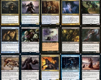 ELITE Commander Zombie Deck - EDH - Grimgrin - 100 Card - MTG