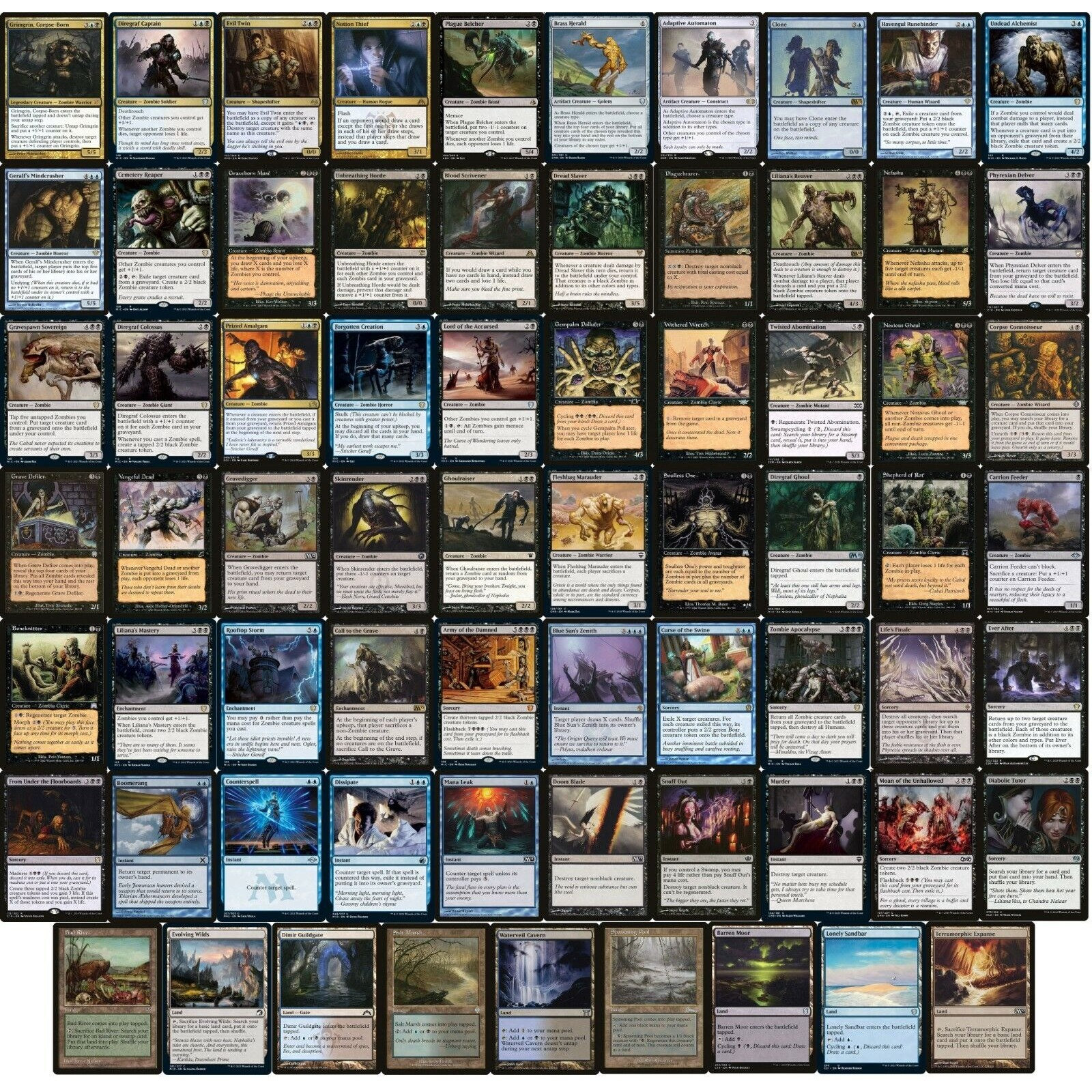 マジック：ザ・ギャザリング Ultimate Zombie EDH Deck MTG Commander Deck Tech: Wilhelt, the Rotcleaver – Flipside Gaming
