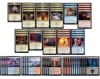 mtg blue black red commander deck Amazon.com: Magic: The Gathering The Brothers' War Retro-Frame Commander Deck
