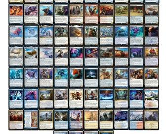 JESKAI RAUGRIN Blue/red/white Commander Deck Builder Starter Pack Kit - Etsy