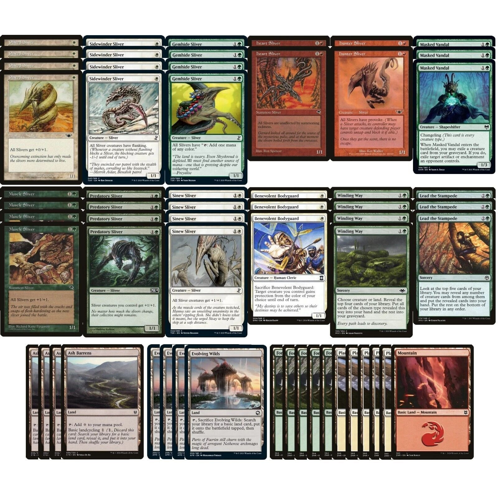 Mtg pauper deck - Etsy 日本