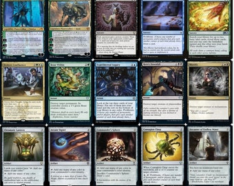 mtg toxic commander deck Atraxa Infect - Very Powerful - EDH - 100 Card - NM/M!! All the chestnuts were gone Green/White Deathtouch/Poison Commander Deck Ideas