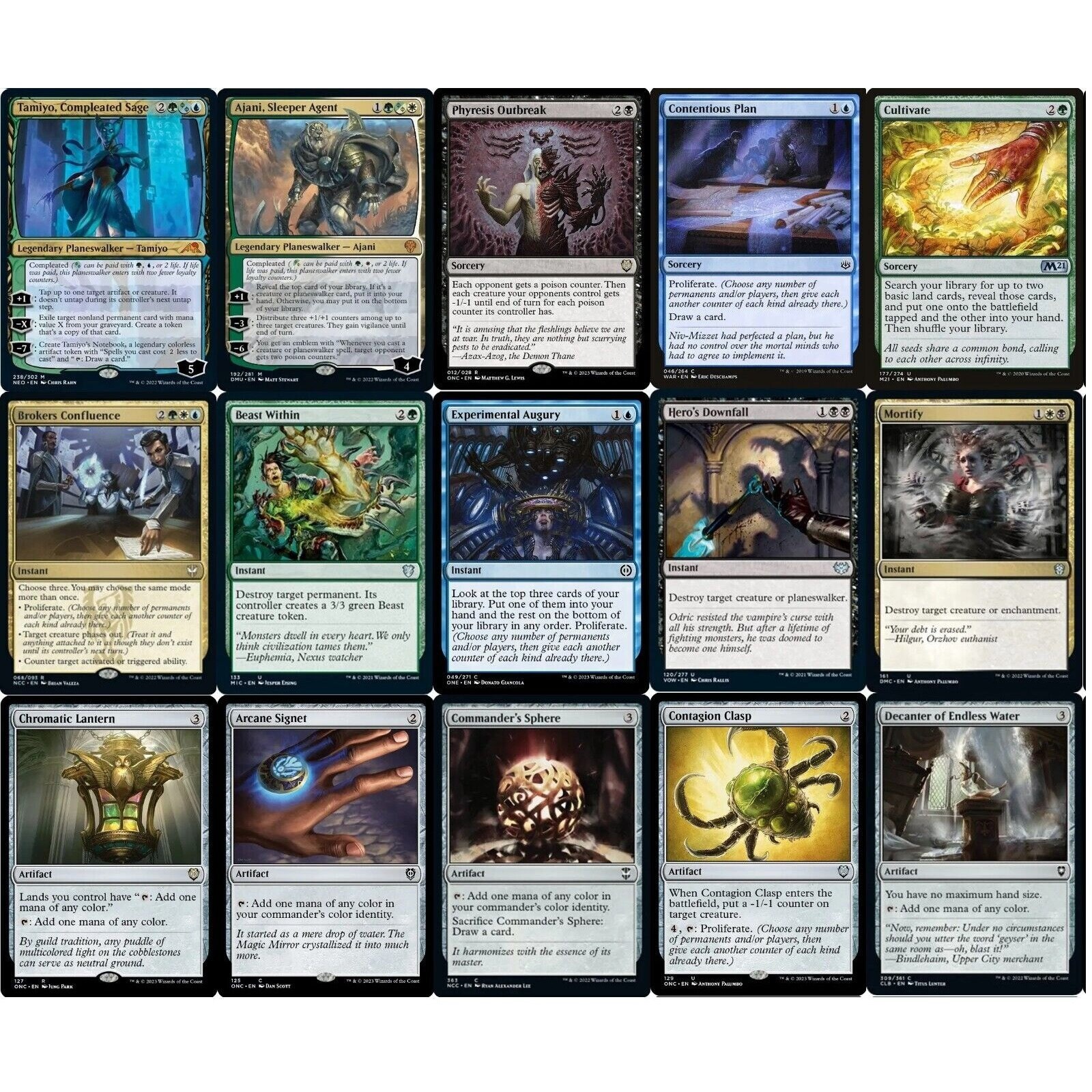 toxic deck mtg commander Strixhaven Preconstructed Commander Decks main image 0