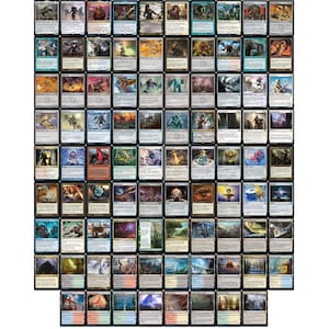 Commander Urtet Myr Deck - 5 Color Artifact - Powerful - EDH - 100 Card - MTG!!