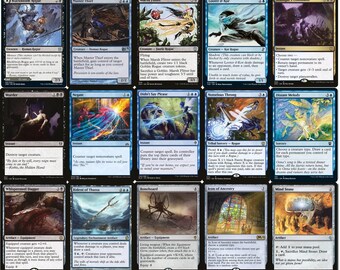 mtg rogue commander deck list Commander Rogue Deck - Anowon - Dimir - Blue Black - EDH -100 Card - MTG  NM/M!!!