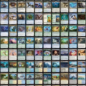Final Fantasy Magic the Gathering Commander Deck - Choco Bird - Bant - EDH MTG!!