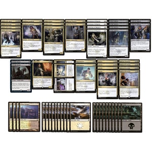 Baraja Elite Orzhov Afterlife - Súper fuerte - Blanco negro - 60 cartas - MTG NM/M!