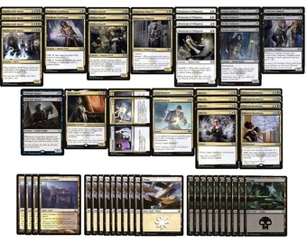 thumbnail interactive-video image 1 of ELITE Orzhov Phyrexian Deck – Black/White, 60 Card, Modern, MTG NM/M 1 of 5