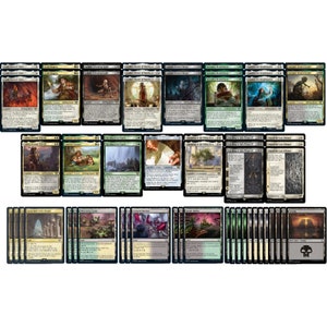 Elite LOTR Legendarisch Fellowship-deck - Abzan - Magic the Gathering MTG - 60-kaart