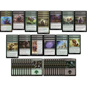 Deck Écureuil Golgari Élite - Vert Noir - Très Puissant - 60 Cartes - MTG NM/M !