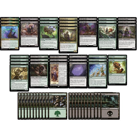 mtg green black commander deck Amazon.com: Magic: The Gathering Tarkir: Dragonstorm Commander Deck main image 1