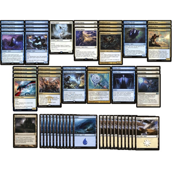 mtg spirit deck commander I made a stronger azorius for my EDH : r/custommagic Each deck is themed around one of Strixhavens colleges and features unique mechanics and powerful synergies ELITE Spirit Deck - Very