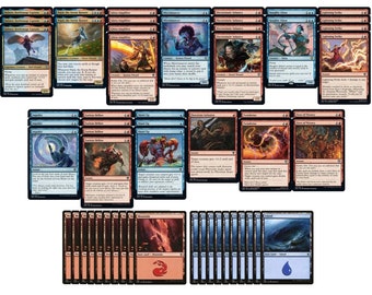 mtg best red burn cards Blue Spell Deck - Izzet Spellslinger - Very Powerful - 60 Card MTG!!! MTG Best Modern Red Burn