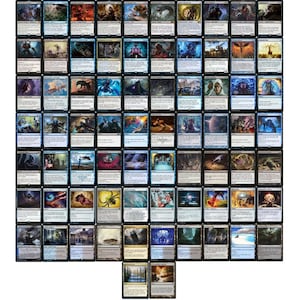 Elite Kommandant Toxrill Horror Deck - Dimir Blau Schwarz - EDH -100 Karte - MTG NM/M