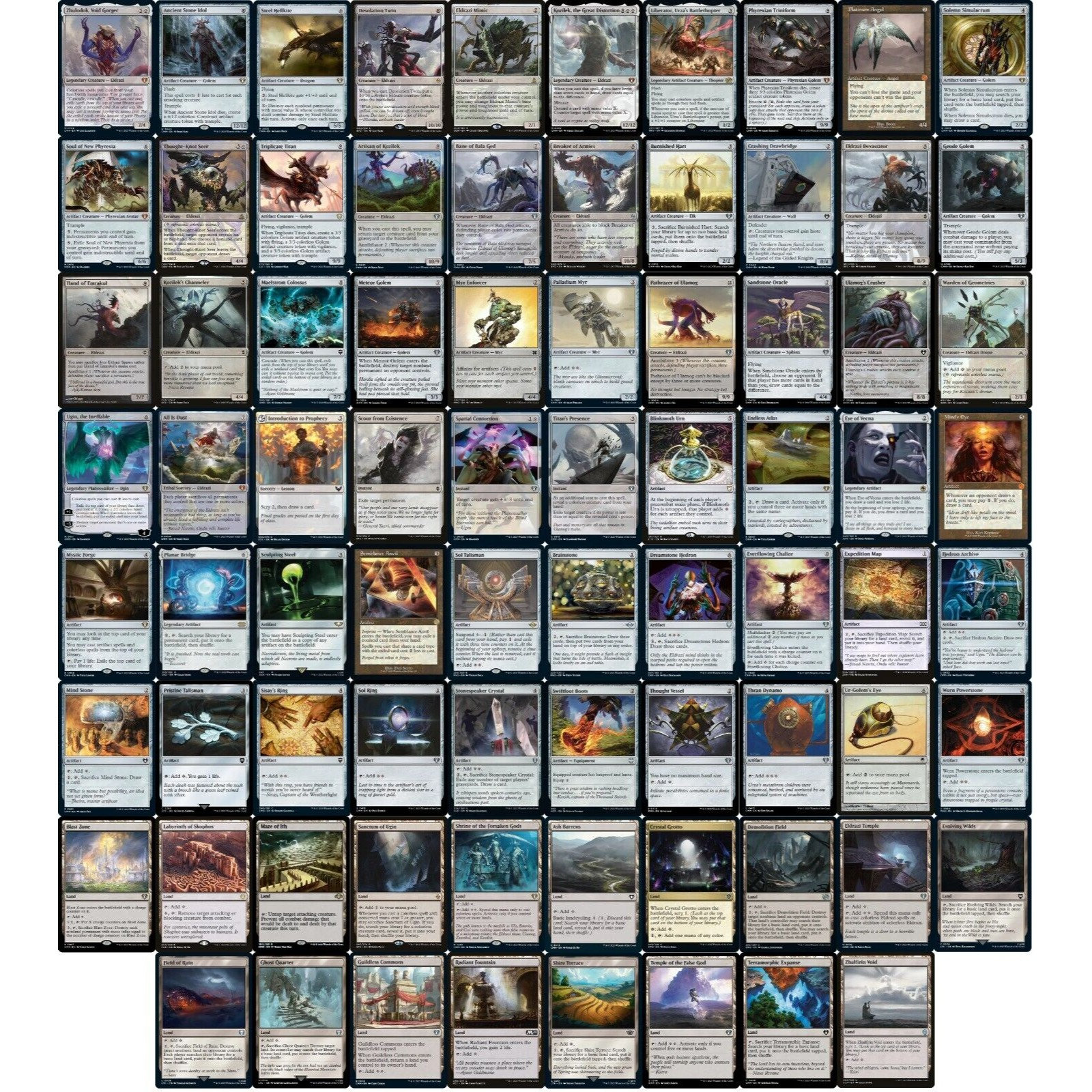 mtg eldrazi unbound card list Watch Opening Eldrazi Unbound Commander Masters Deck MTG on Amazon Live main image 0