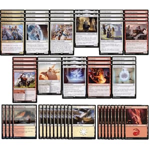 Baraja ELITE Caballero Rojo y Blanco - Agresiva - Muy poderosa - 60 cartas - ¡MTG moderno!