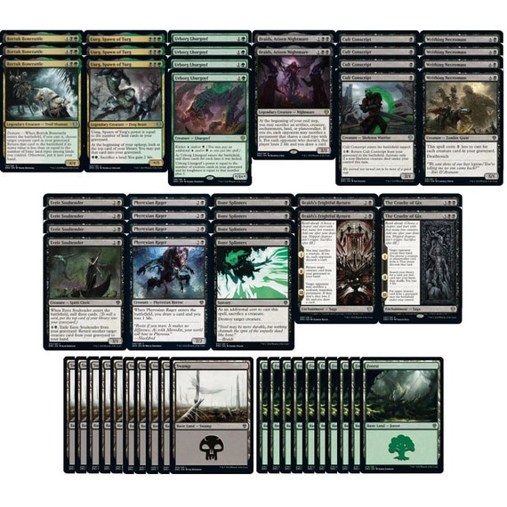 eerie mtg cards Altered Art