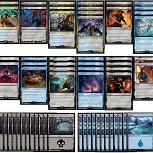Baraja de Final Fantasy Magic the Gathering - Control de cementerio Dimir - MTG - ¡60 cartas!