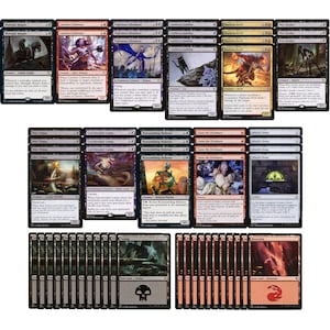 Elite Rakdos Sacrifice Escape Deck - Rot Schwarz - 60 Card - Modern Pioneer MTG!