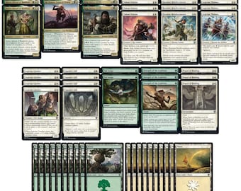 MTG パウパーデッキ 緑白スリヴァー Amazon.com: Tier 1 Naya Sliver Pauper Deck - Red Green White