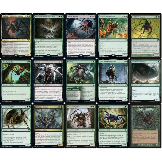 統率者スパイダーデッキ - 非常に強力 - ゴルガリ - シェロブ - EDH