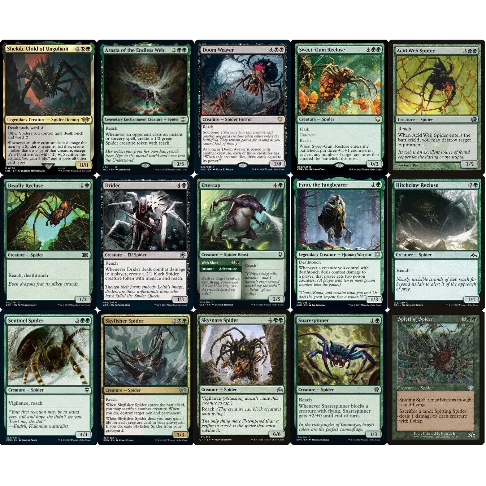 mtg spider card list Magic The Gathering - Secrets of Strixhaven main image 1