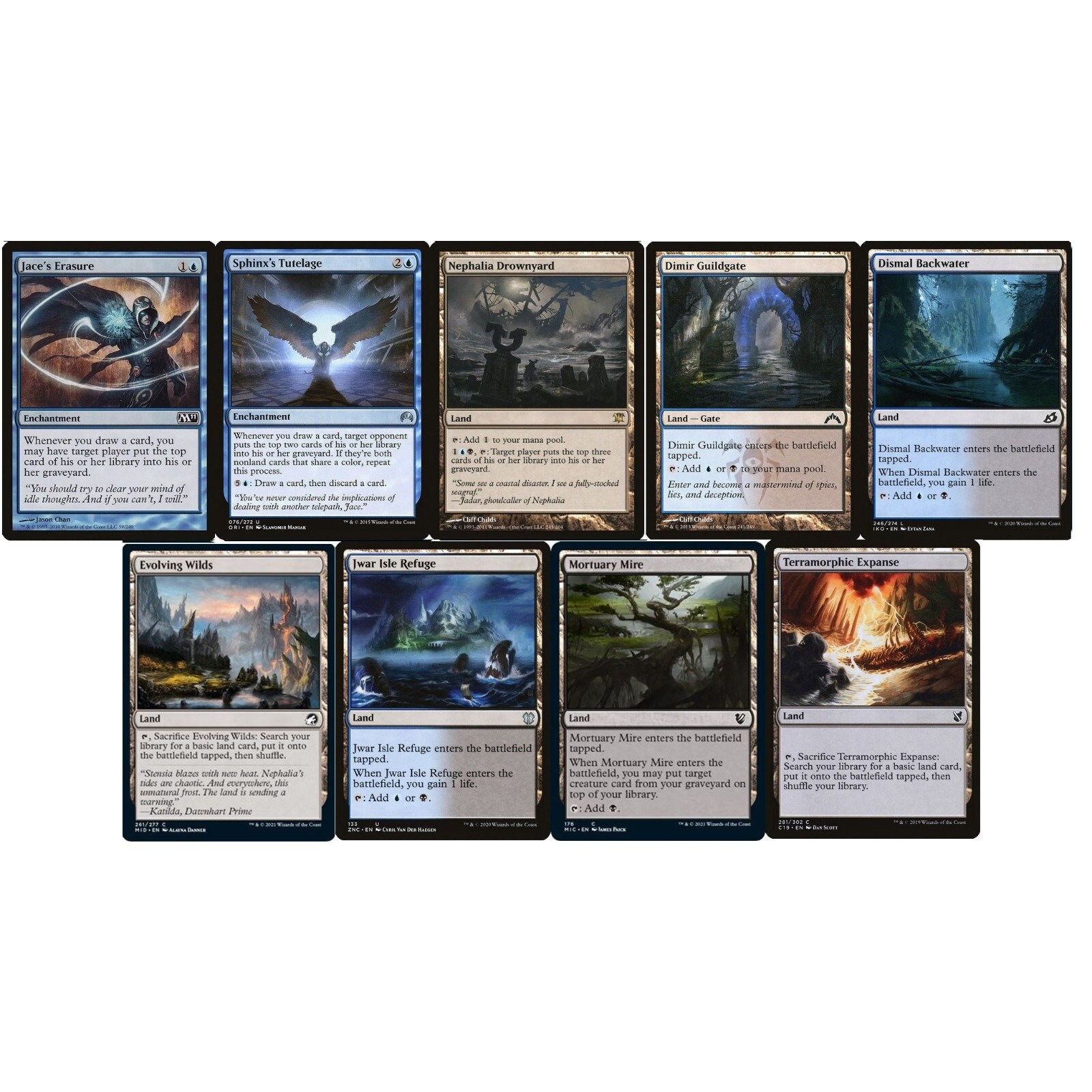 ELITE Commander Mill Deck EDH Phenax 100 Card MTG Ready to Play Etsy