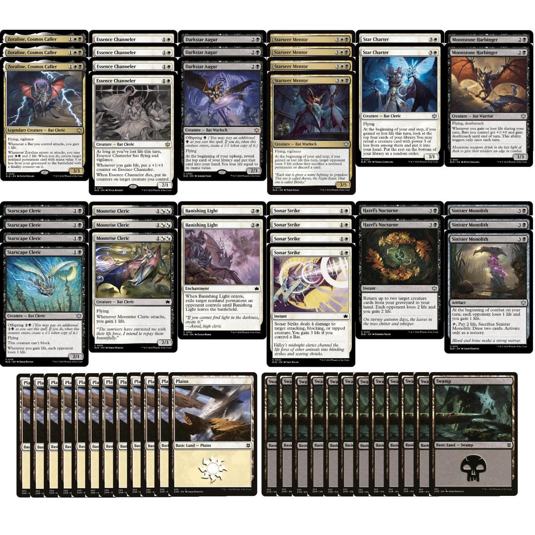 ELITE Orzhov Phyrexian Deck - 60 Card Black/White Modern MTG Deck - Near  Mint