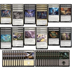 Elite Orzhov Bat Deck - Czarno-Biały - Bardzo Potężny - 60 Kart - MTG NM/M!!