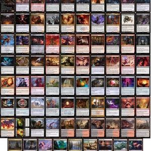 Baraja Elite Commander Demon - Valgavoth - Rakdos - Muy fuerte - 100 cartas - MTG!!