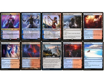 統率者イゼット呪文デッキ - ニヴ＝ミゼット - 青赤 - EDH -100 カード