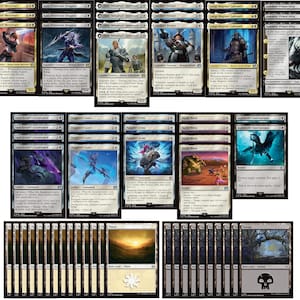 Final Fantasy Magic the Gathering Deck - Orzhov Knights - MTG - 60 Card!